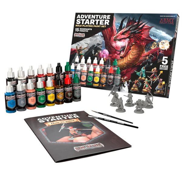 The Army Painter: Gamemaster: Adventure Starter Role-Playing Paint Set