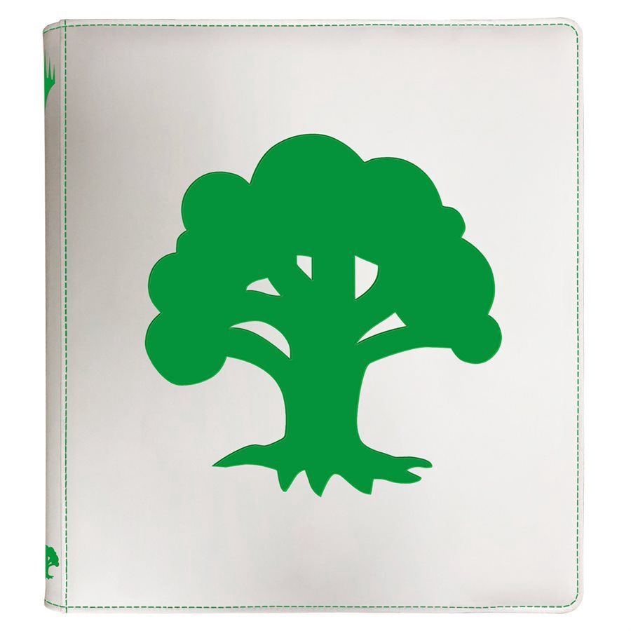 Binder: Zippered PRO-Binder: 12-pkt: Magic: The Gathering - Mana 8:, Design: Forest