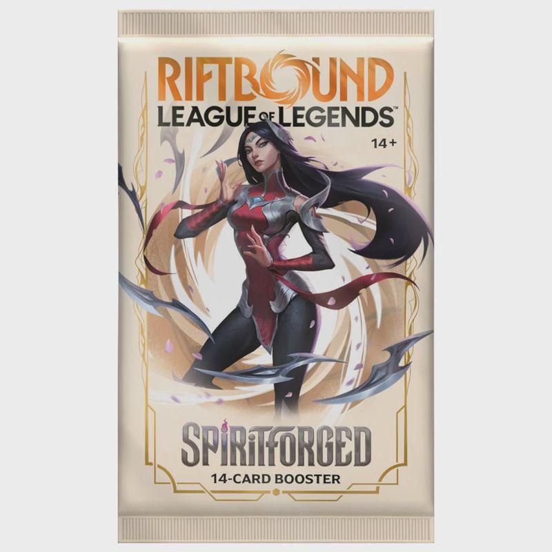 Riftbound League Of Legends TCG Spiritforged Booster Pack