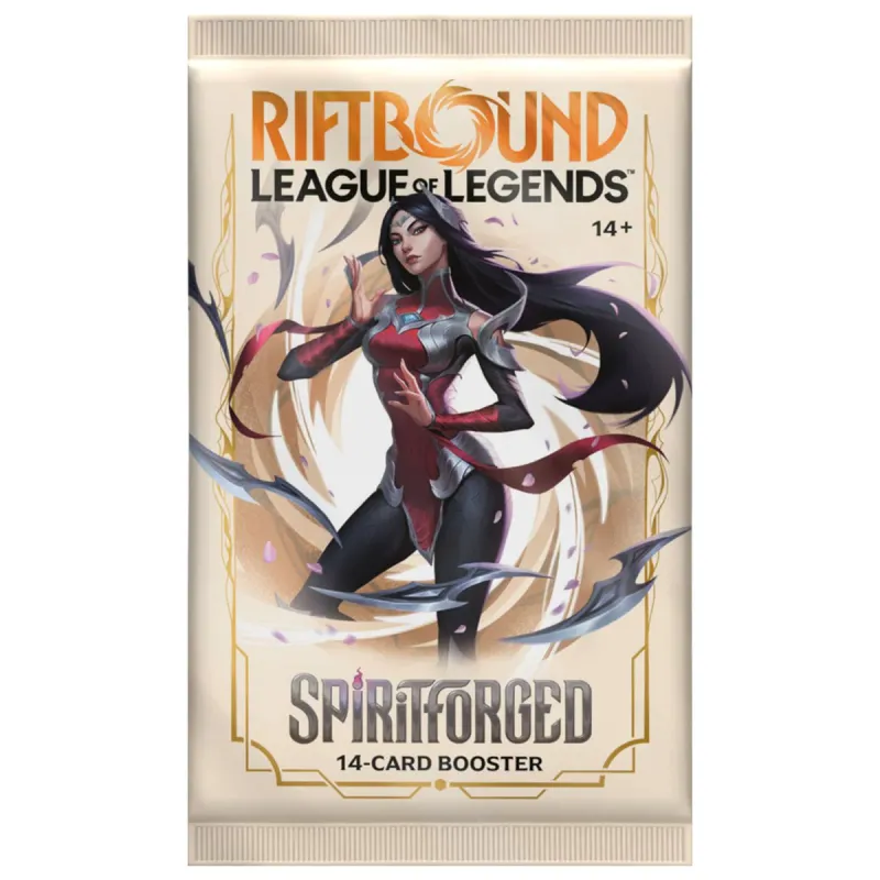 Riftbound League Of Legends TCG Spiritforged Booster Pack