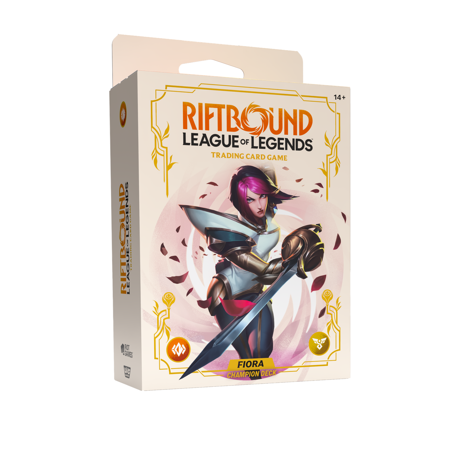 Riftbound League Of Legends TCG Spiritforged Champion Deck:, Character: Fiora