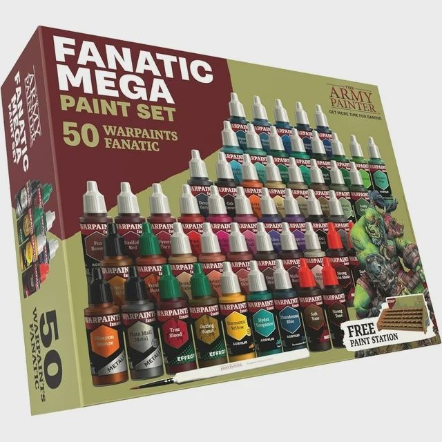 Army Painter: Warpaints Fanatic: Mega Paint Set