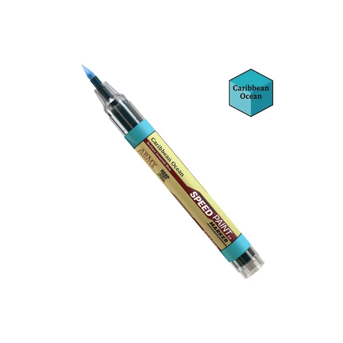 The Army Painter: Speedpaint Marker:, Colour: Caribbean Ocean