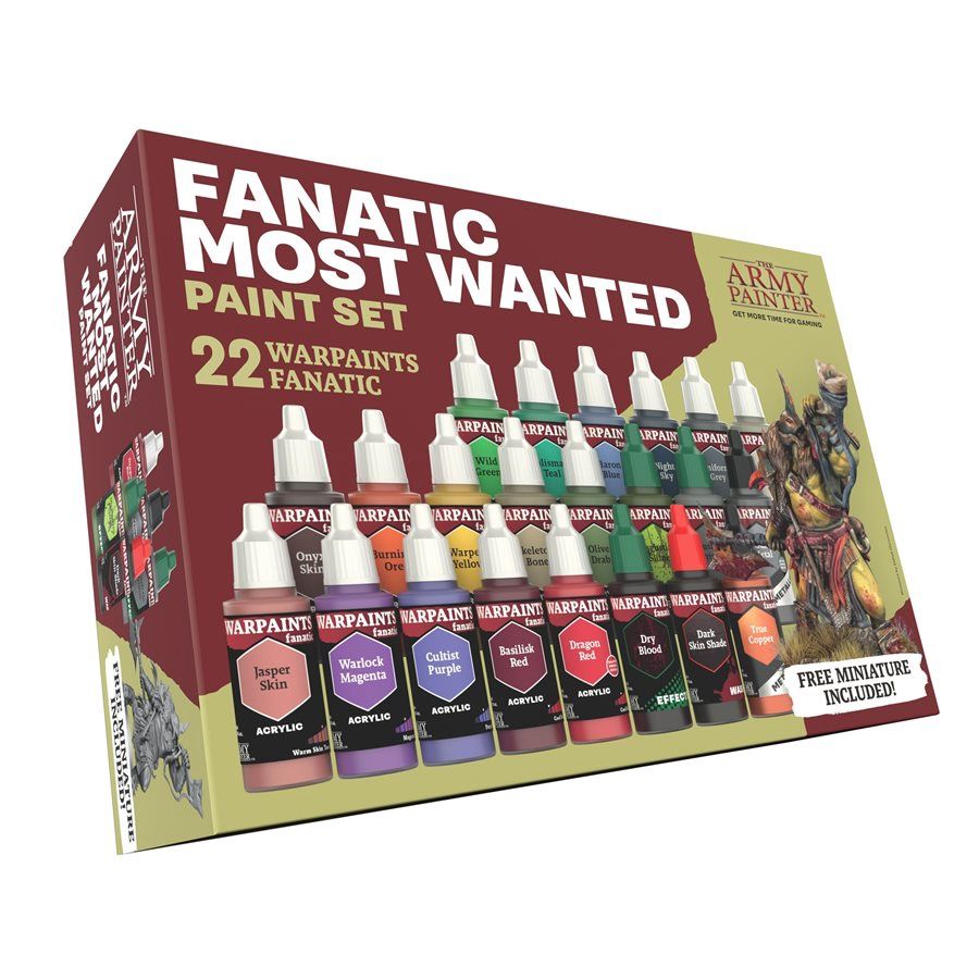 The Army Painter: Warpaints Fanatic: Most Wanted Paint Set