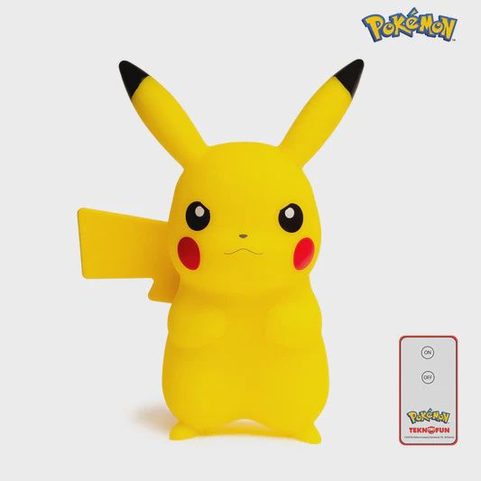 Pikachu Light Up Figurine 25cm Grumpy Pokémon