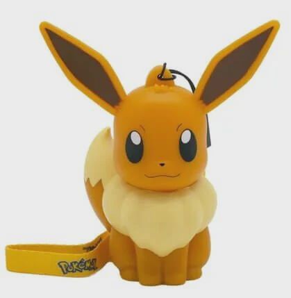 Light Up Figurine Pokémon Eevee with Handstrap