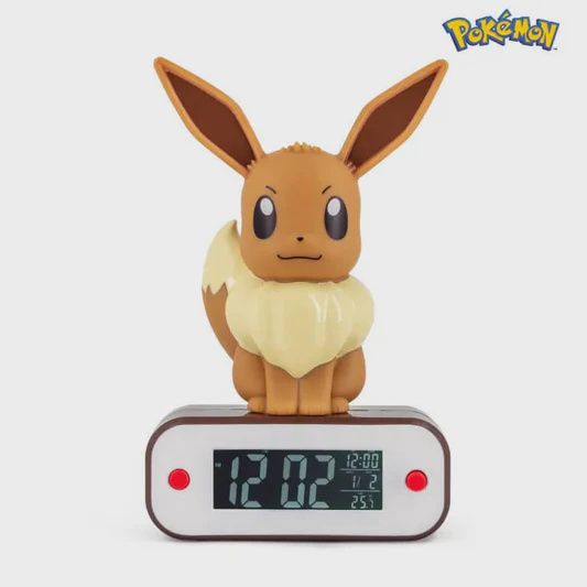 Pokémon Eevee Light-up 3D Figure Alarm Clock