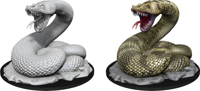 Dungeons &amp; Dragons Unpainted Minis WV13 Giant Constrictor Snake