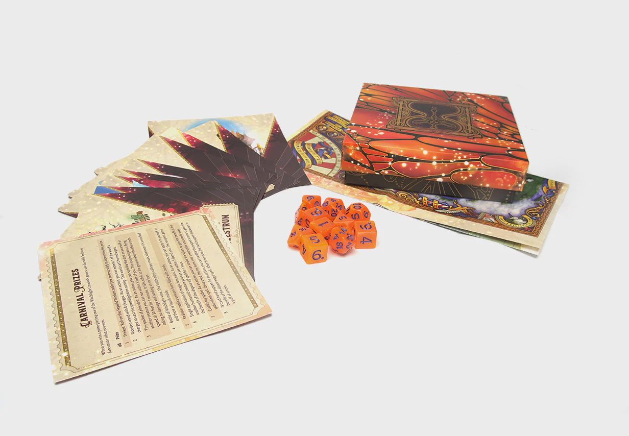 Dice: 11 pc: Dungeons &amp; Dragons: Wild Beyond the Witchlight Carnival Dice