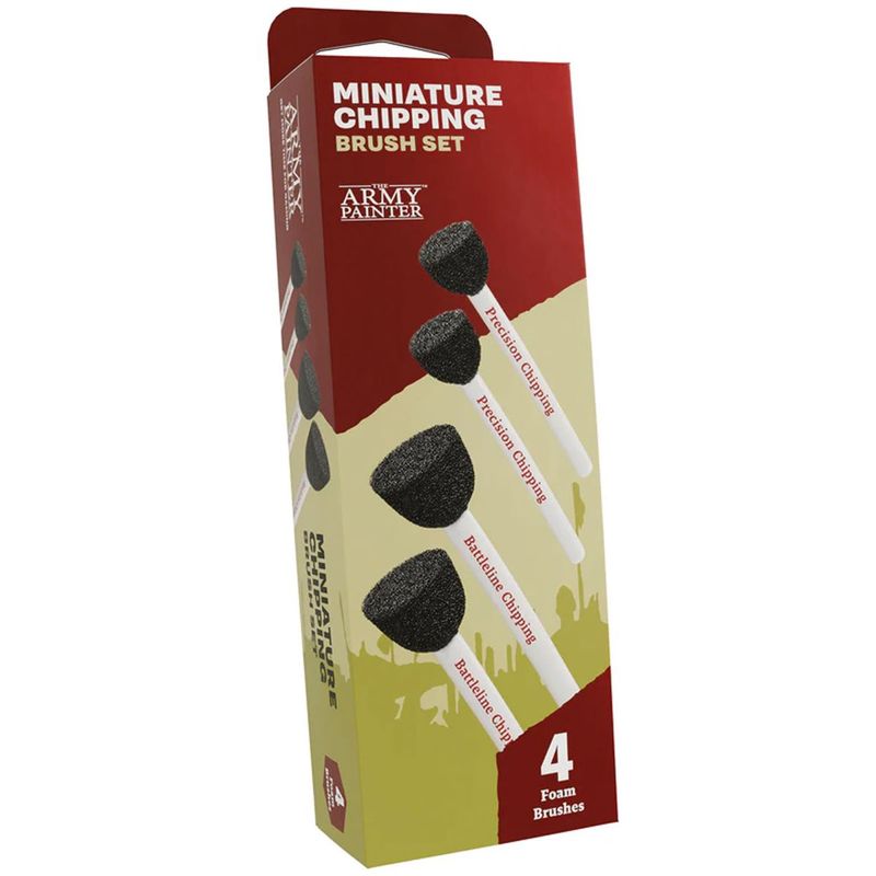 The Army Painter: Miniature Chipping Brush Box Set