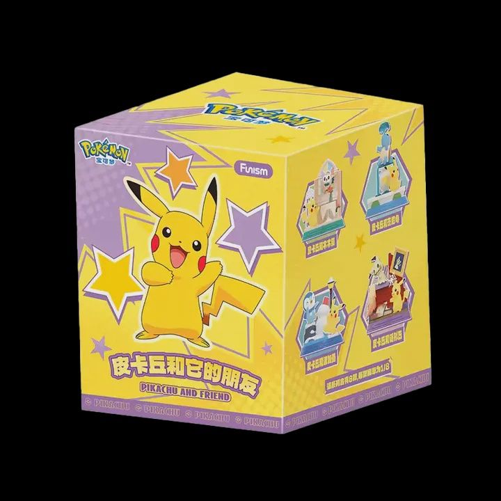 Funism Pokemon Pikachu and Friend Series Blind Box - Blind Box