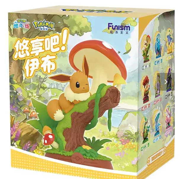 Funism Pokémon Eevee Figure Series Blind Box - Blind Box Statue