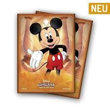 Disney Lorcana Sleeves, Design: Mickey Mouse