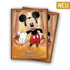 Disney Lorcana Sleeves, Design: Mickey Mouse
