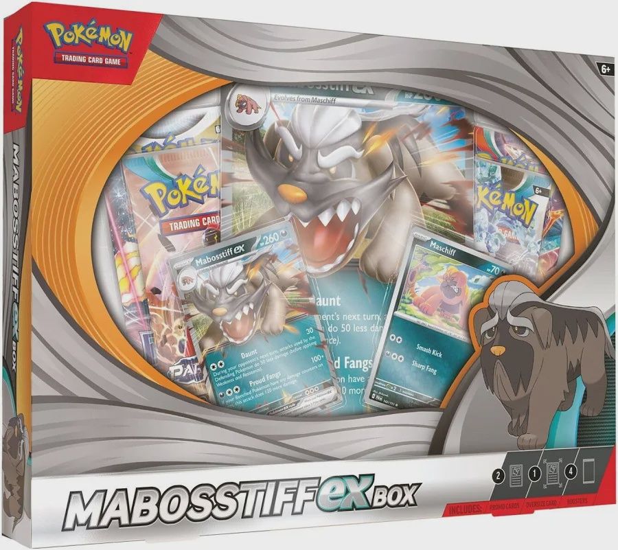 Pokemon Mabosstiff ex Box