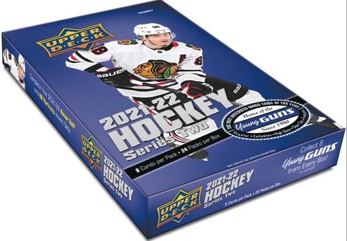 21-2022 Upper Deck Hockey Series 2 Hobby Box