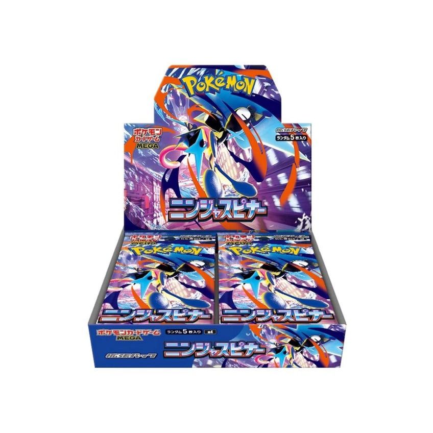 Japanese Pokemon Ninja Spinner Booster Box M4