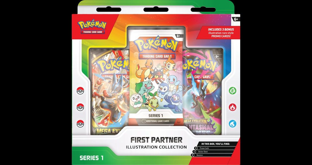 Pokemon First Partner Illustration Collection Series 1