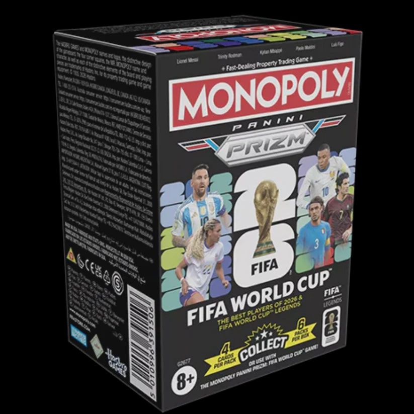 2026 Panini Prizm Soccer Blaster Monopoly