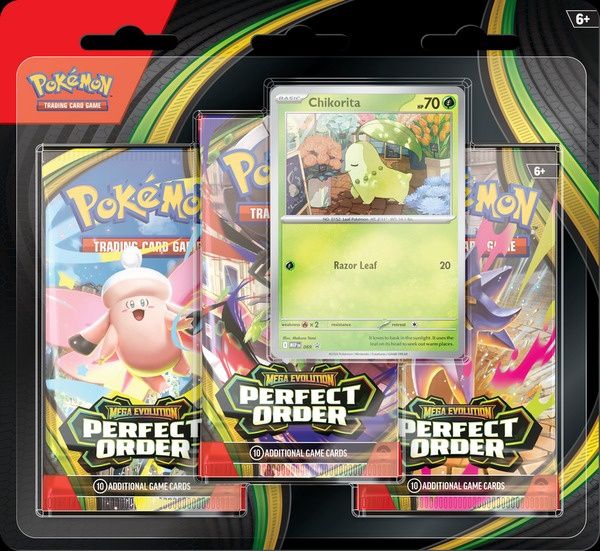 Perfect Order 3pk Blister Pokemon ME03