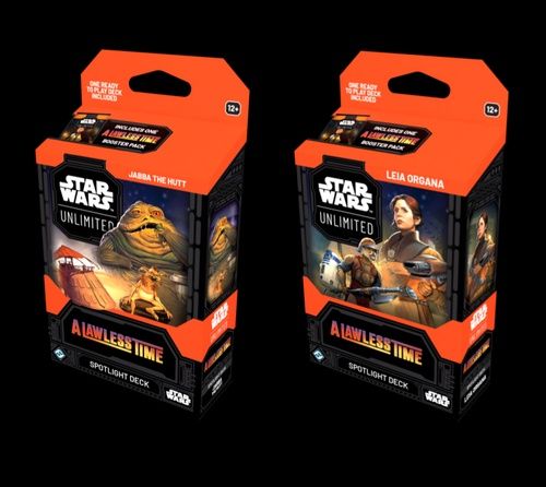 Star Wars Unlimited A Lawless Time Spotlight Decks