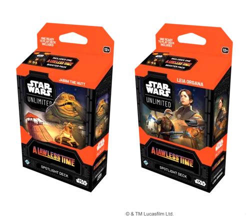 Star Wars: Unlimited A Lawless Time Spotlight Decks