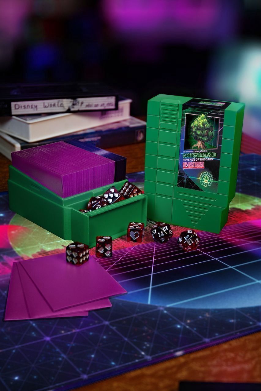 1UP-Deck Box, Design: Green Forest