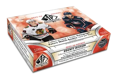 2023-24 Upper Deck SP Authentic Hockey Hobby Box