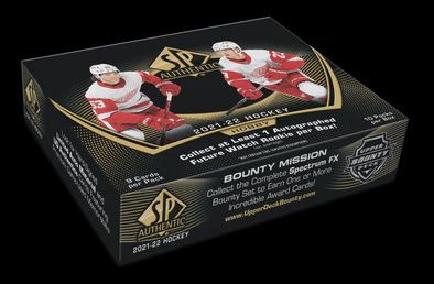2021-22 Upper Deck SP Authentic Hockey Hobby Box