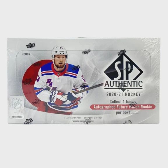 2020-2021 Upper Deck SP Authentic Hockey Hobby Box