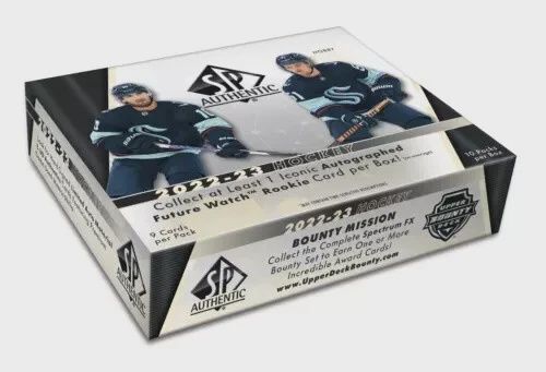 2022-2023 Upper Deck SP Authentic Hockey Hobby Box