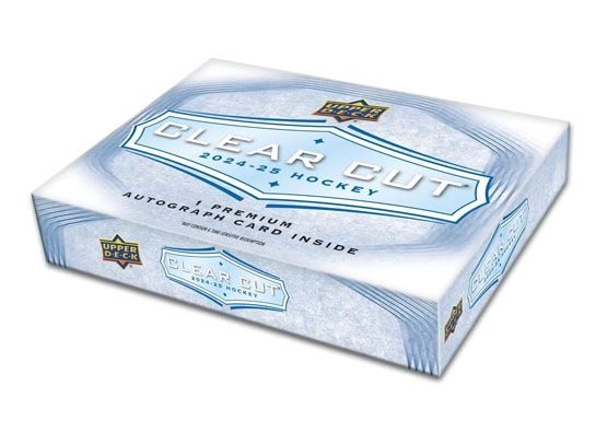 2024-25 Upper Deck Clear Cut Hockey Hobby Box