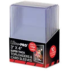 Toploads 3x4 130PT Thick Combo 10ct