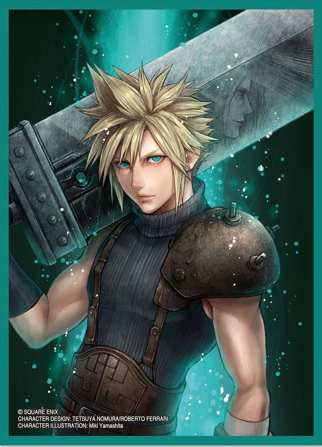 Final Fantasy Card Sleeve Series, Character: Cloud V1 100CT