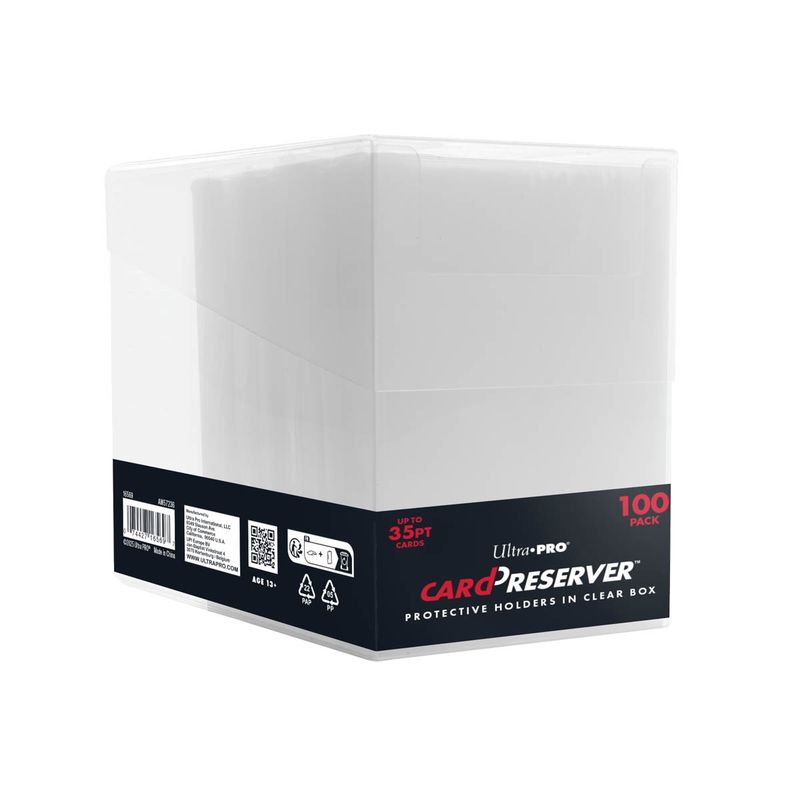 UP Card Preserver In Clear Box 100CT