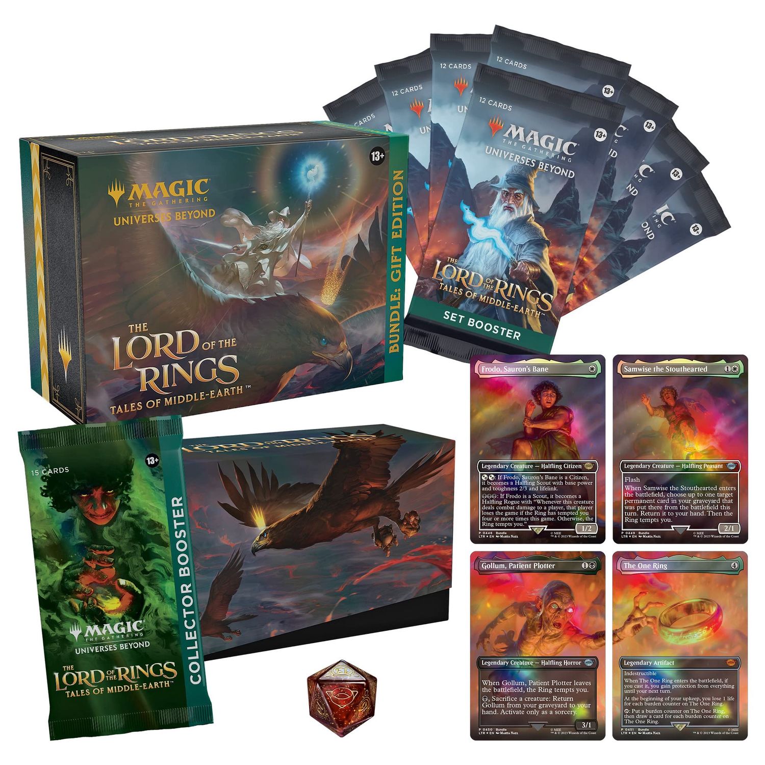MTG Magic The Gathering Lord Of The Rings Bundle Gift Edition