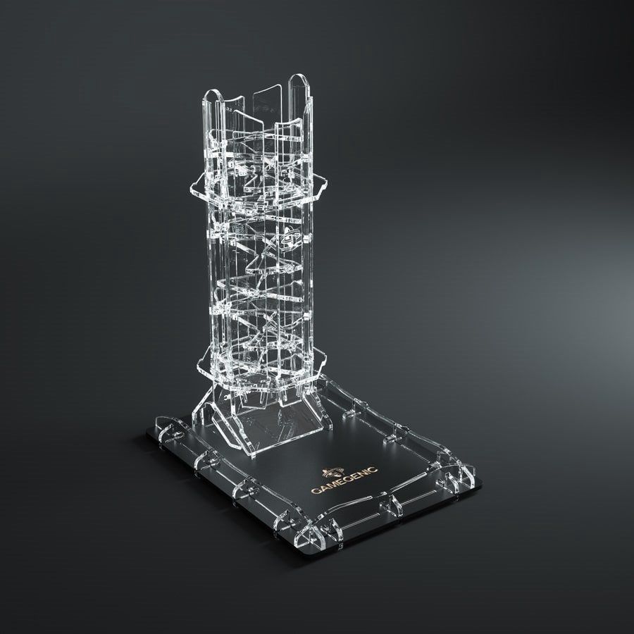 Dice Tower: Crystal Twister Premium Dice Tower