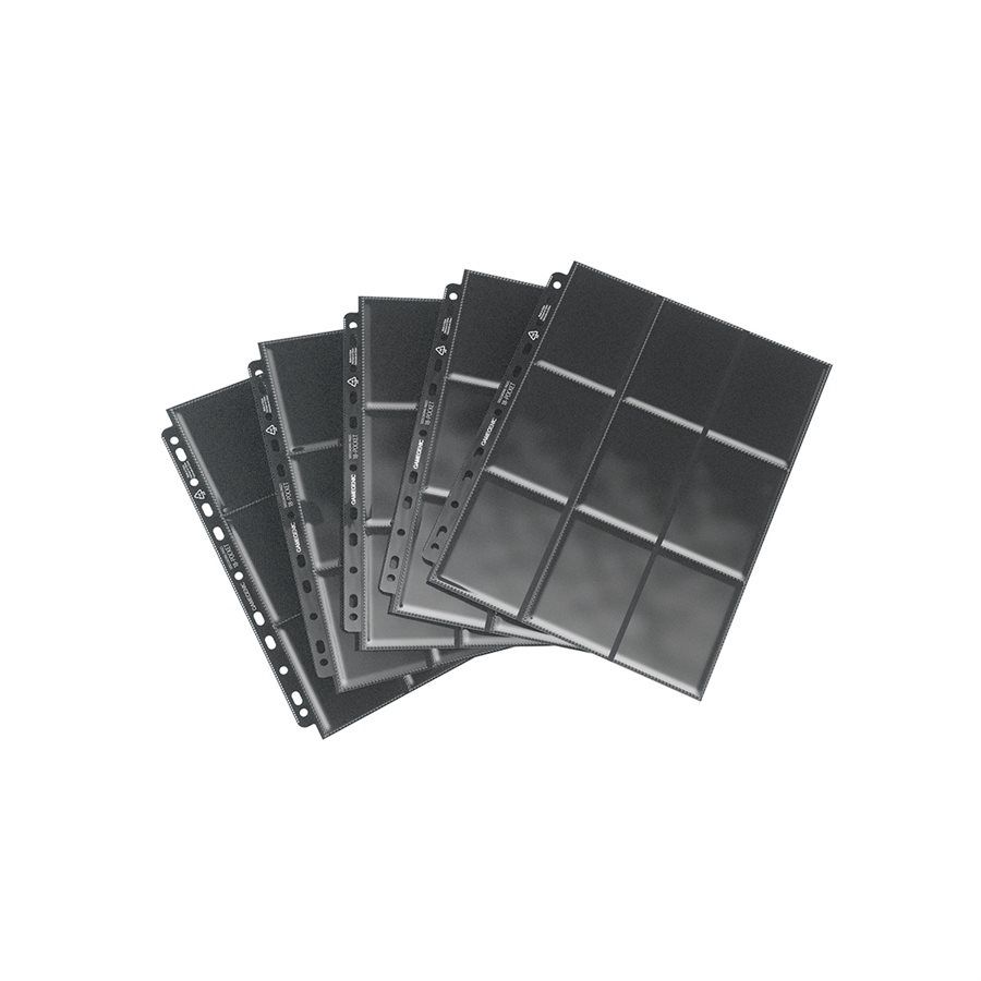 Gamegenic Pages: Sideloading 18-Pkt (10ct), Colour: Black, Size: 10Pk