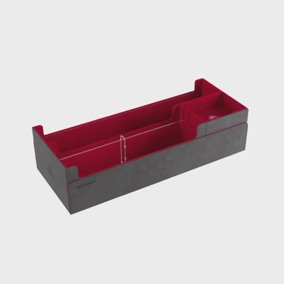 Deck Box: Cards' Lair Pro 1000+, Colour: Grey/Red