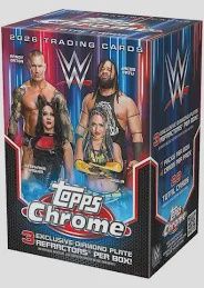2026 Topps WWE Chrome Blaster Value Box