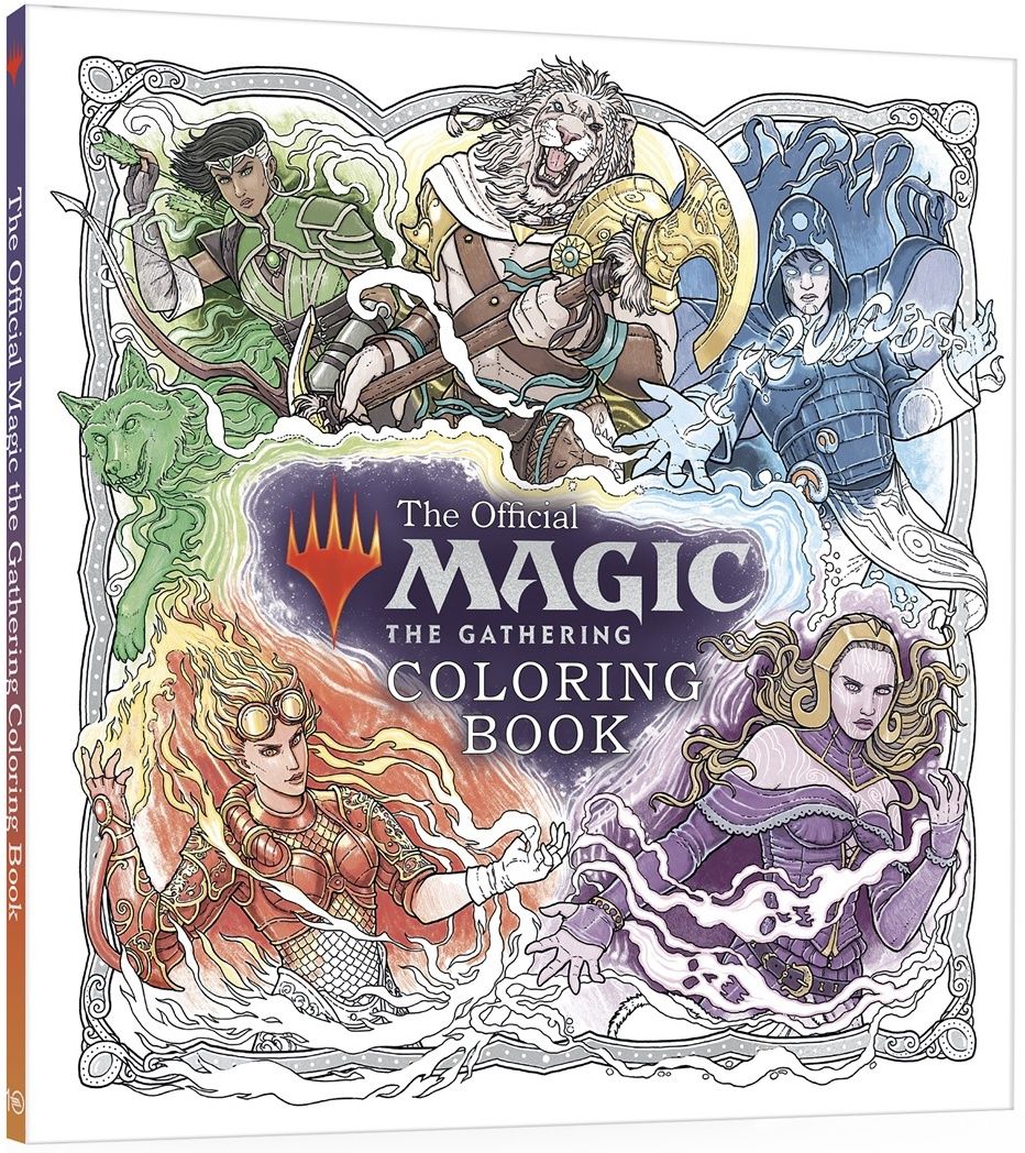 The Official Magic: The Gathering Coloring Book