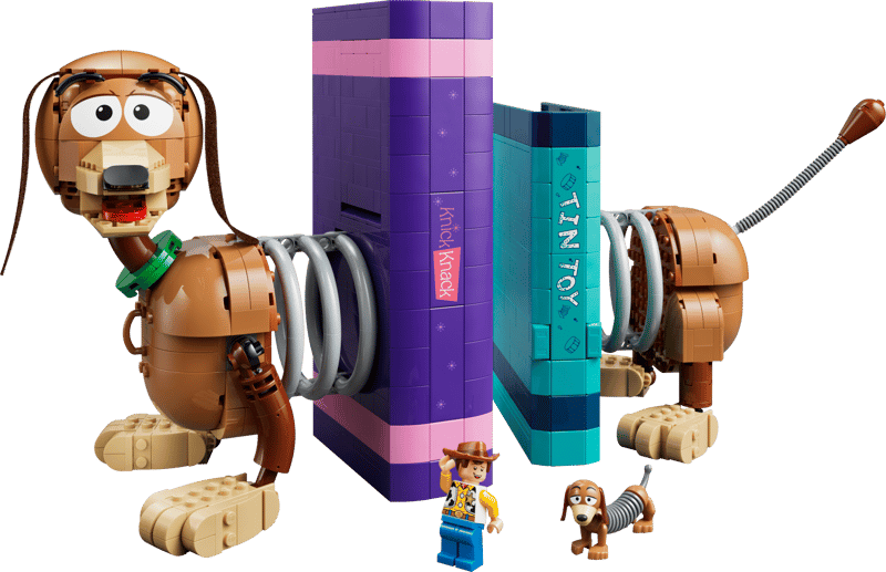 Lego Toy Story Slinky Dog Bookends