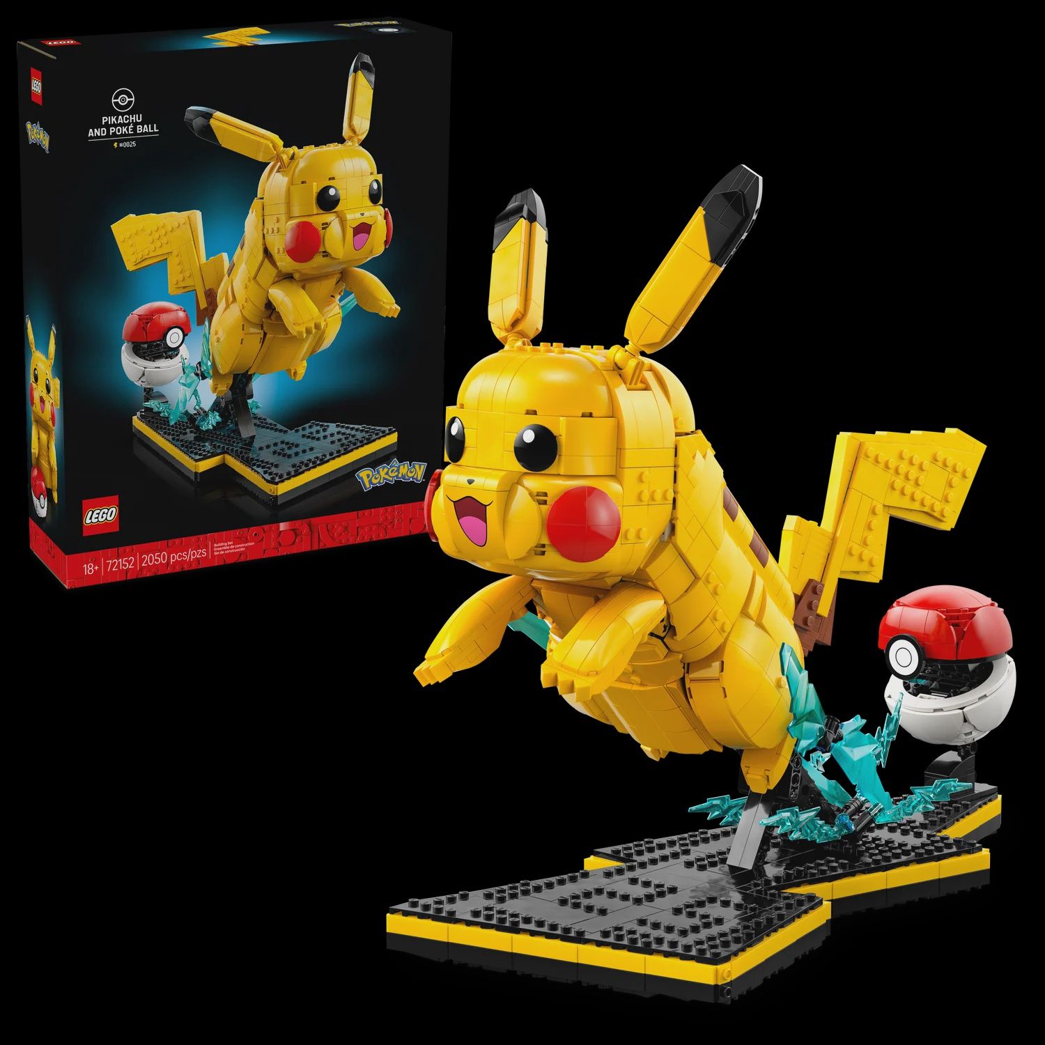Lego Pokemon: Pikachu and Pokeball