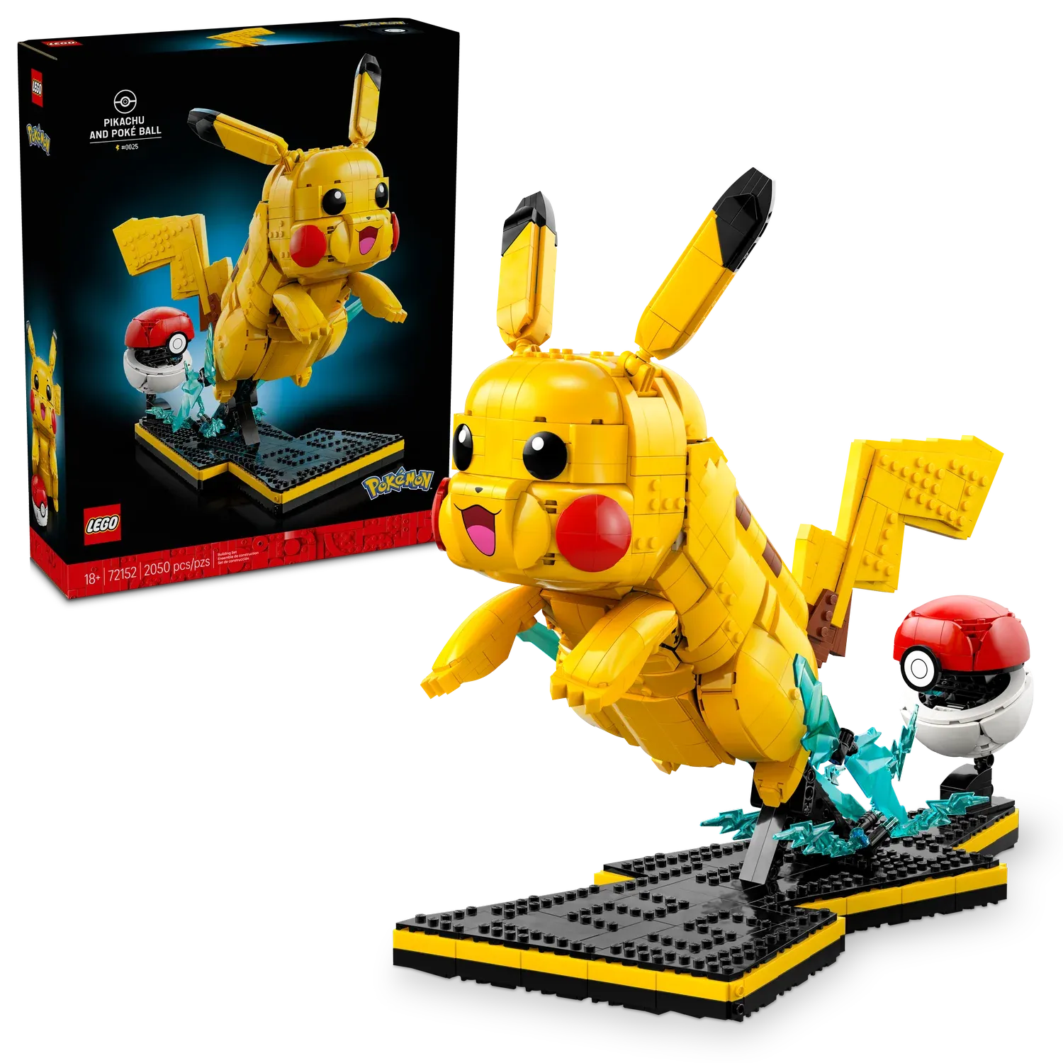 Lego Pokémon: Pikachu and Pokeball
