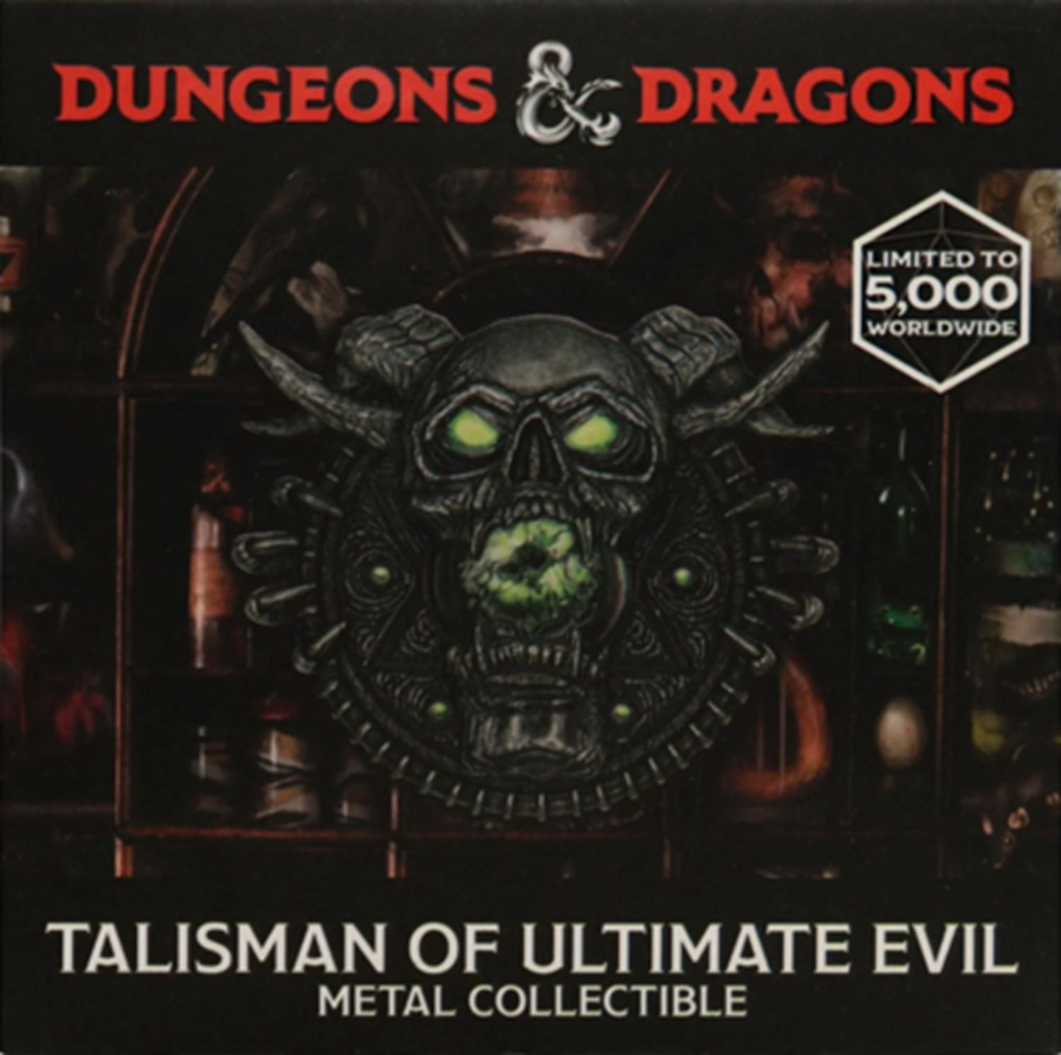 DND Talisman Of Ultimate Evil Medallion And Art Card