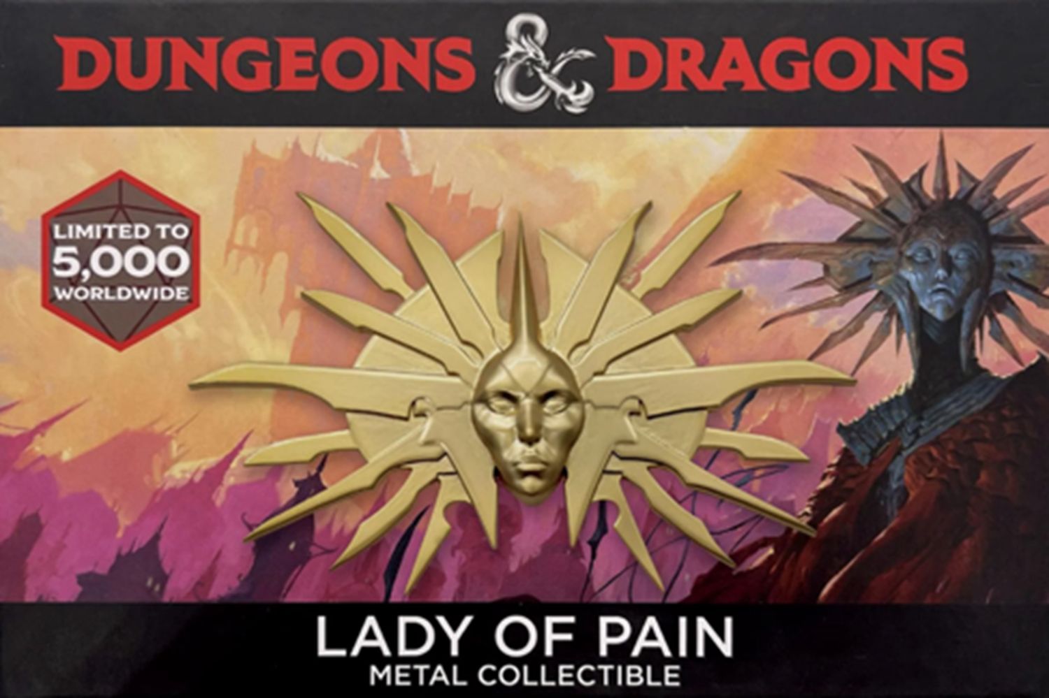 DND Limited Edition Lady Of Pain Medallion