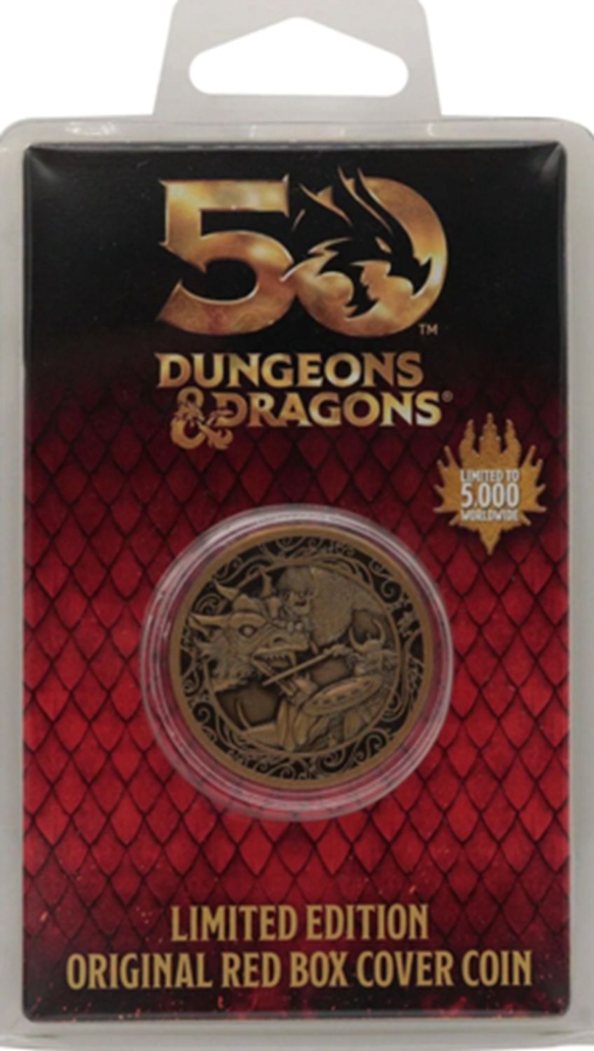 DND 50TH Anniversary Antique Coin Replica