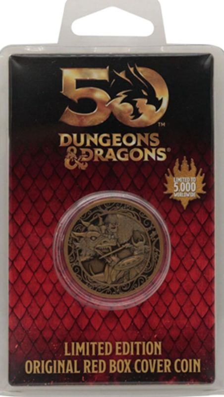 DND 50TH Anniversary Antique Coin Replica
