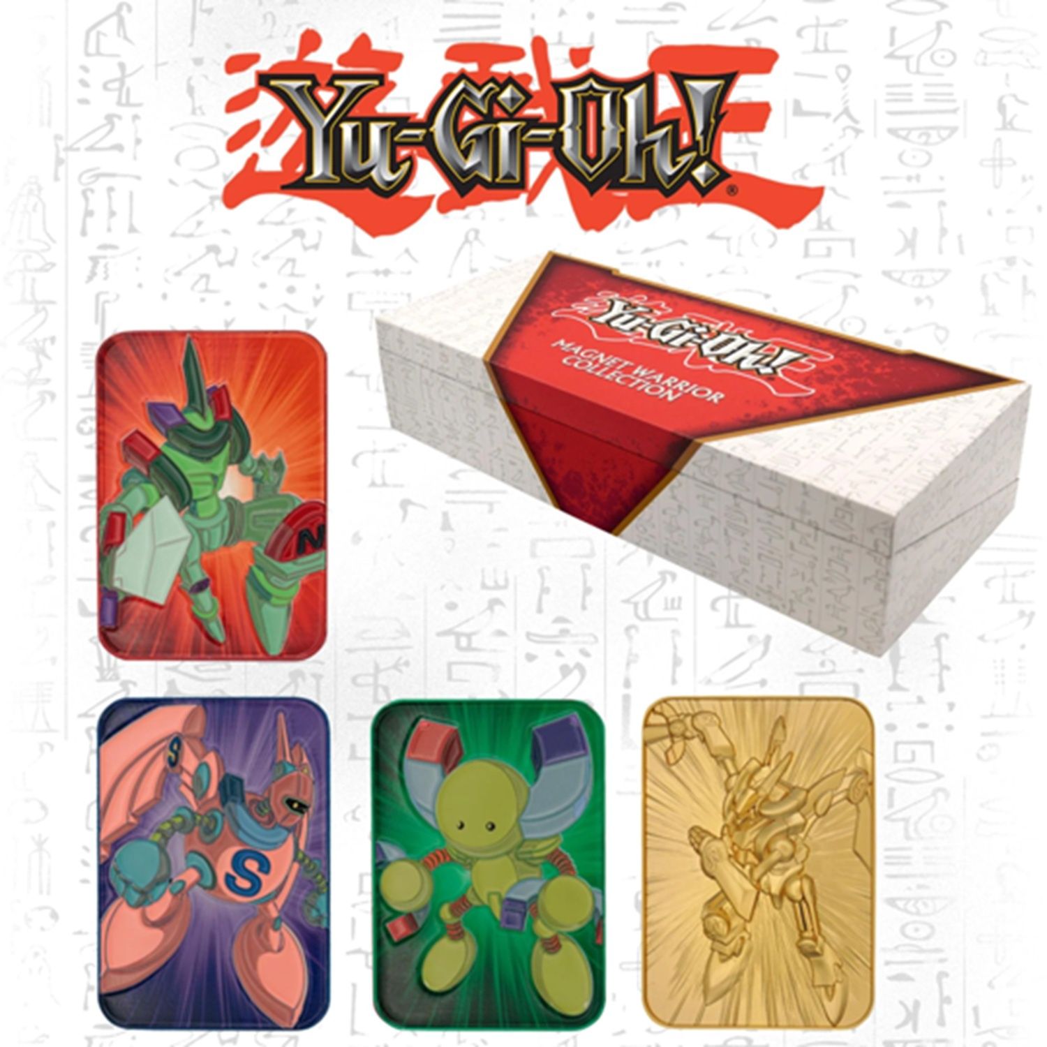 Yu-Gi-Oh! Limited Edition Magnet Warrior Ingot Set Of 4