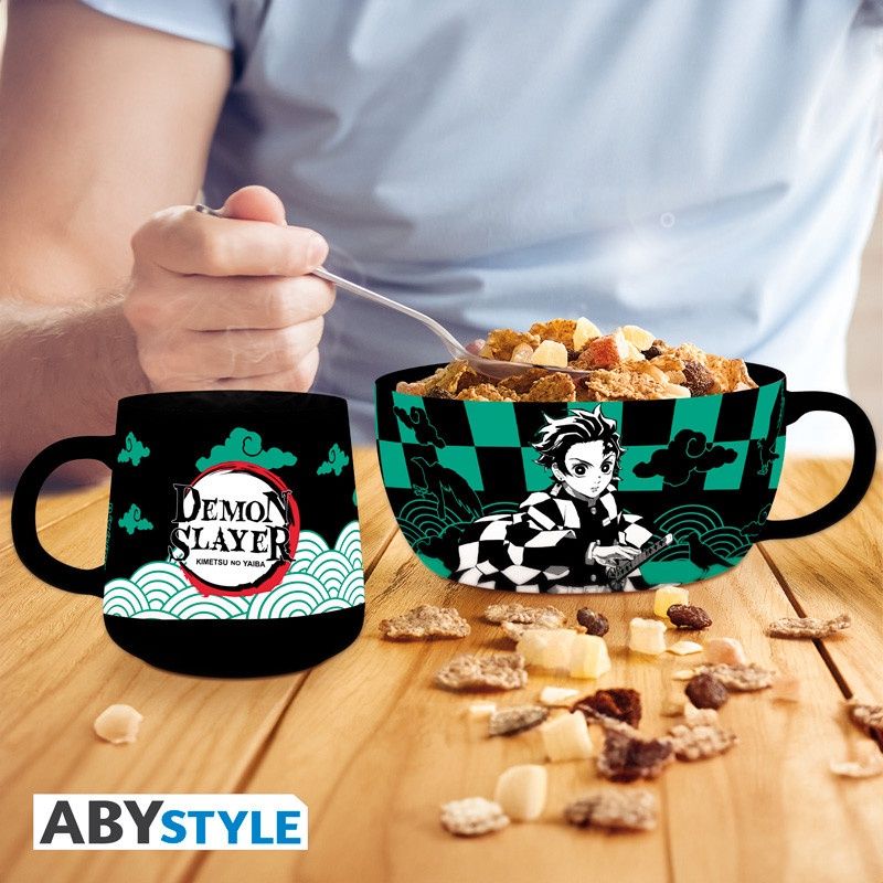 Demon Slayer Breakfast Set Mug &amp; Bowl